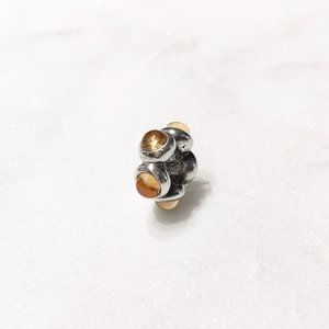 Pandora Citrine Cabochon Spacer Charm (RETIRED)